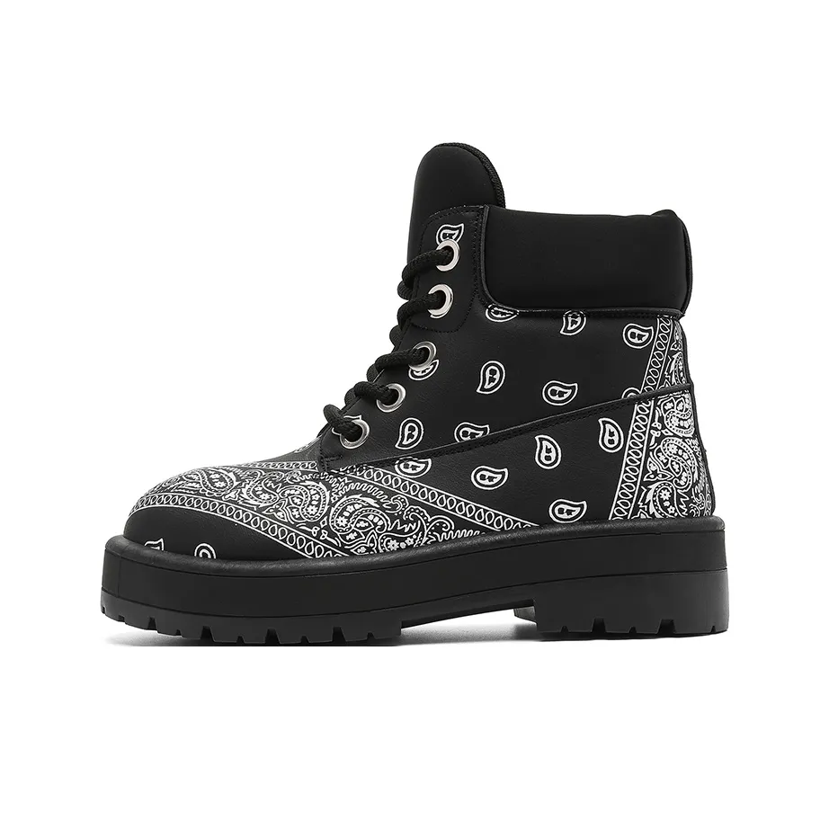 BAOZAOGONGYANG Короткий MID Голень Мартин Ботинок Мужской