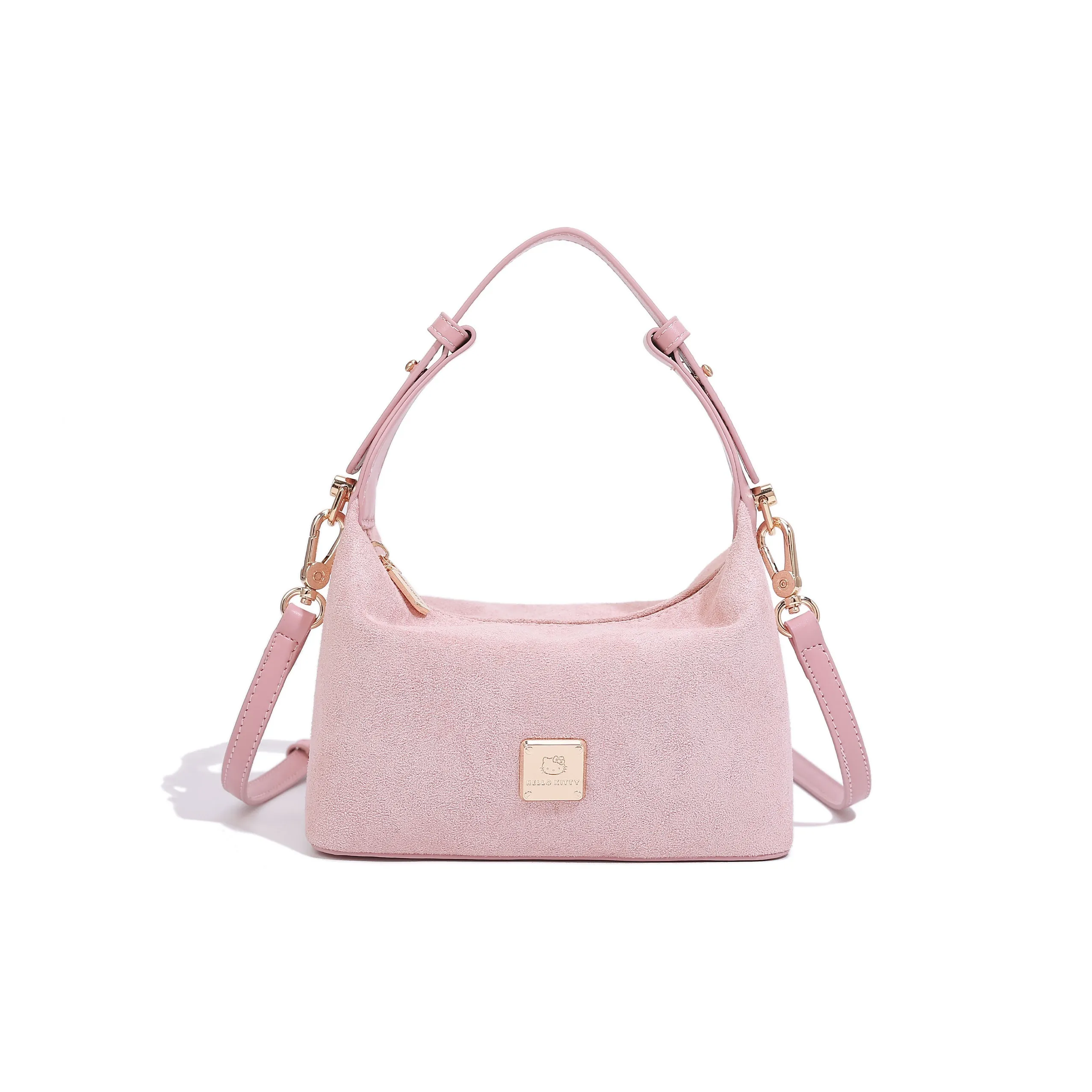 Sanrio Hello Kitty PU (полиуретан) Сумка Стандартная Женская Розовая Коричневая