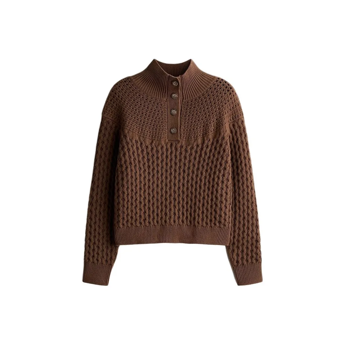 H M Коричневый Женский Трикотаж