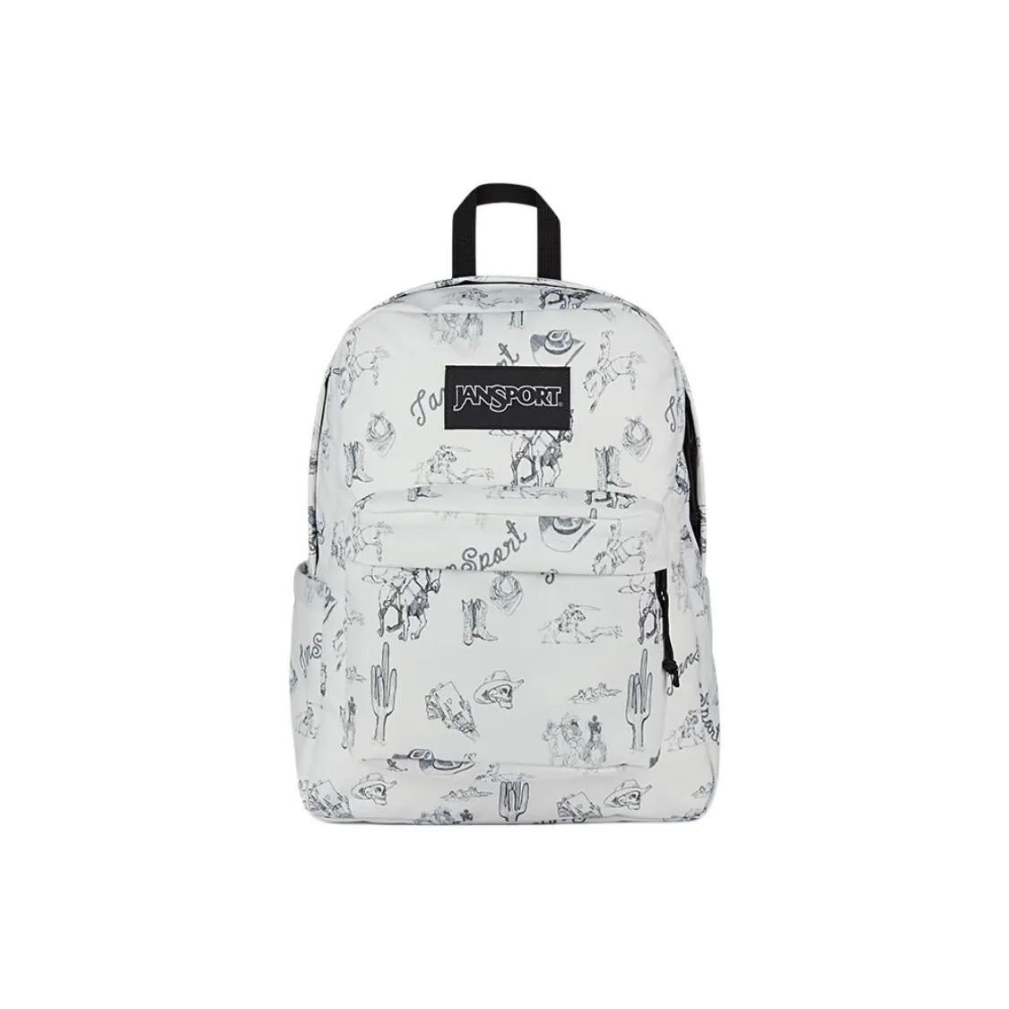 Jansport Логотип бренда Рюкзак Унисекс Белый