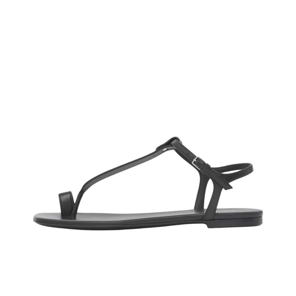 Burberry Стильные Сандалии Женские Черные