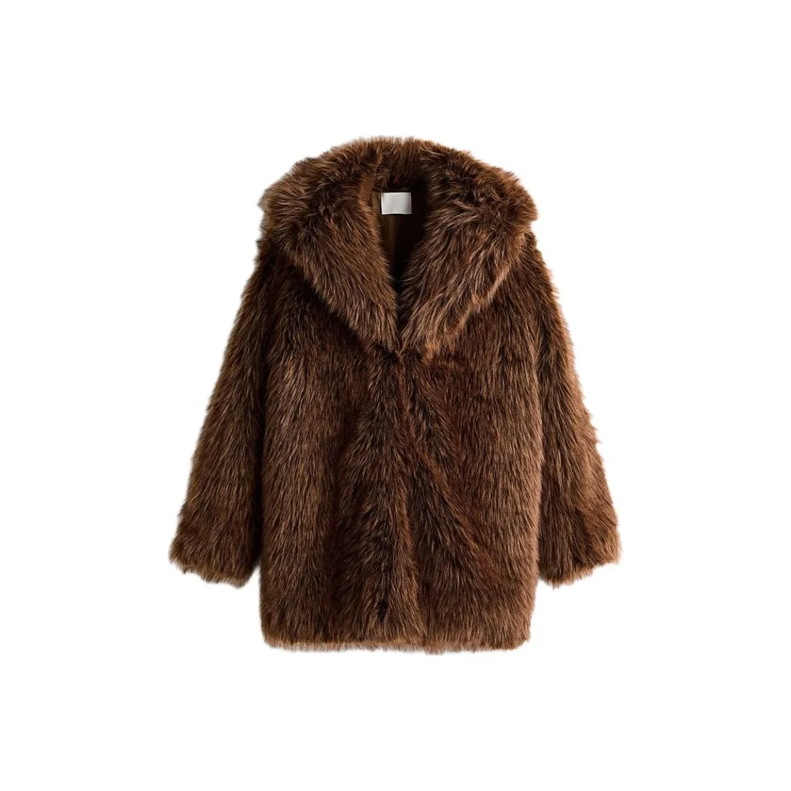 H M Коричневое Женское Пальто