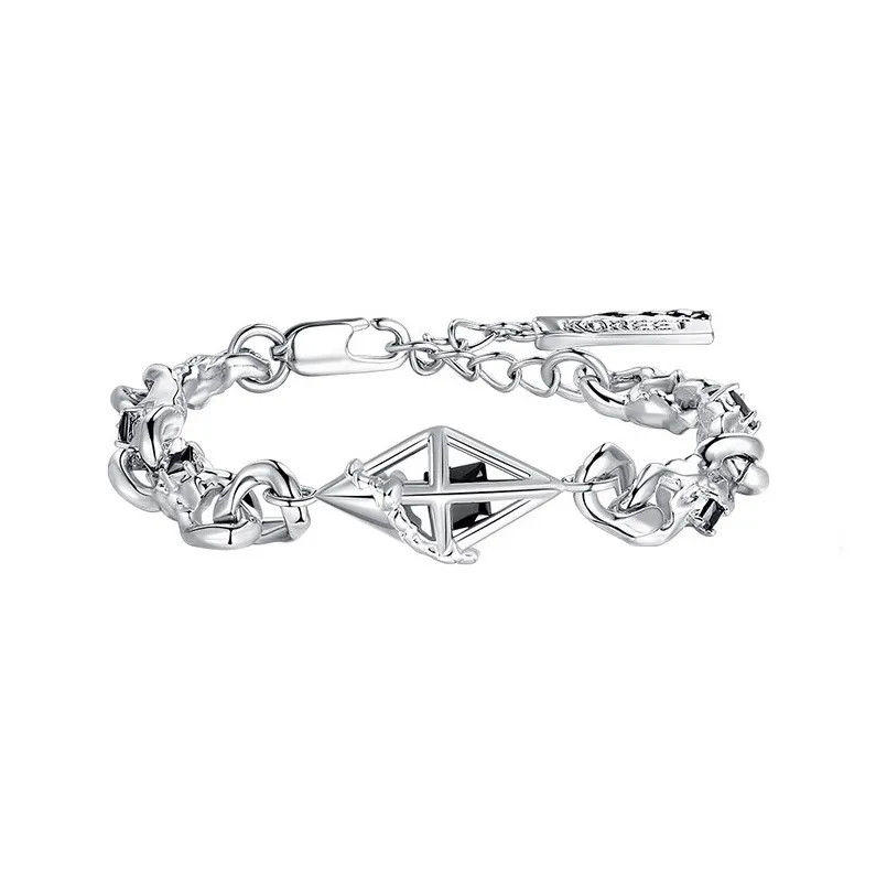 KOREET Белое золото с покрытием медные браслеты унисекс