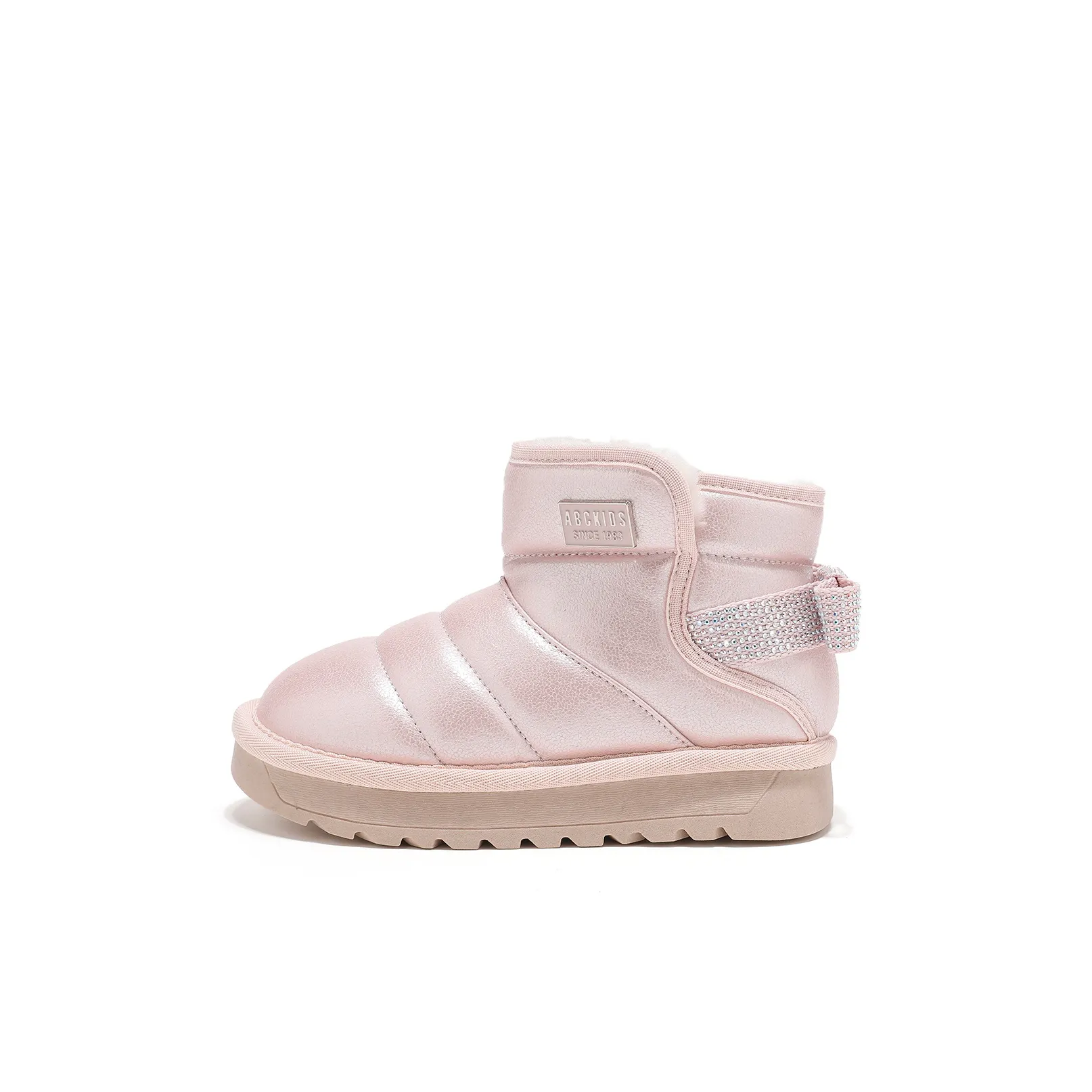 ABC KIDS Устойчивый к истиранию Водонепроницаемый Легкий Амортизирующий Тепловой MID Топ Детские зимние сапоги