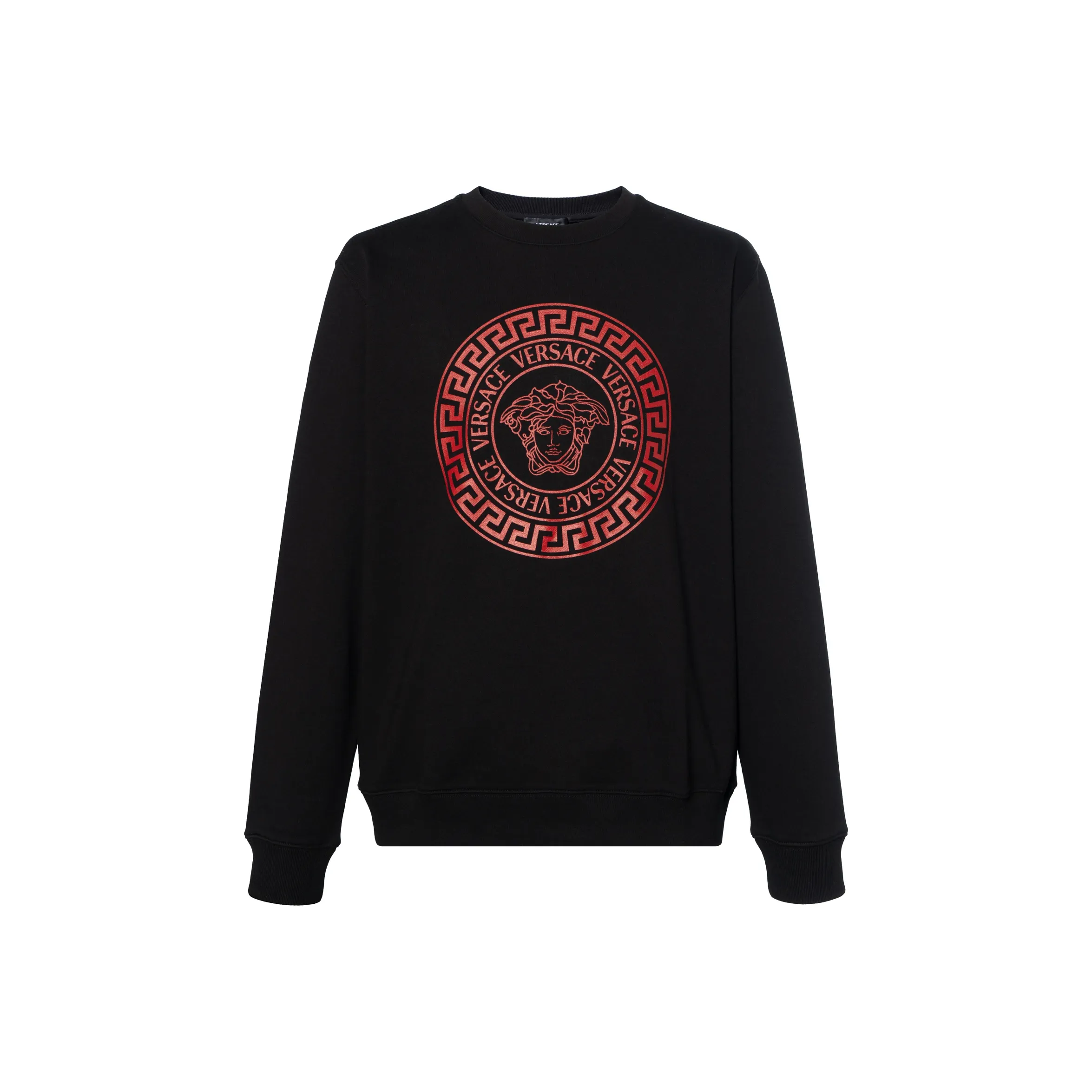 VERSACE Мужские черные свитшоты