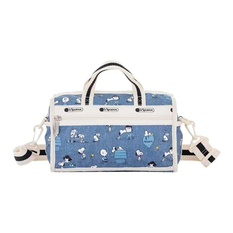 LeSportsac Ткань Сумка на одно плечо Унисекс Винтажный синий