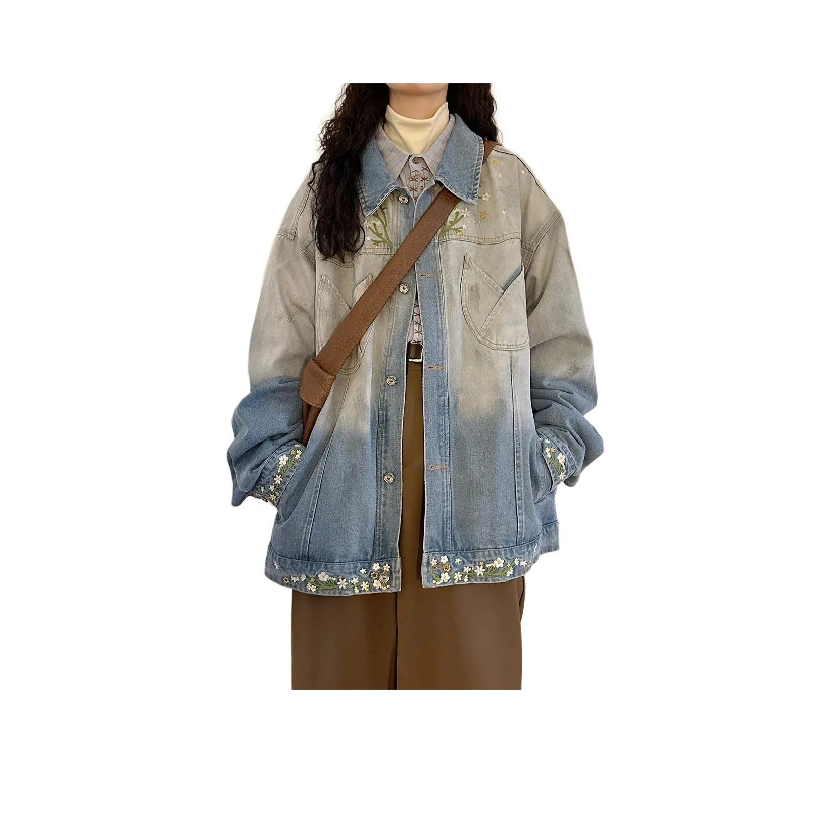 CHONGXIAOLV Синий Унисекс Куртки