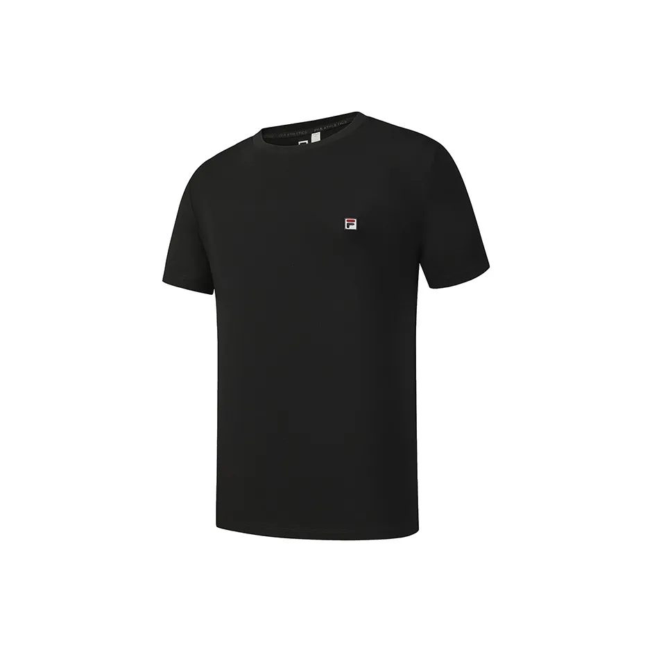 FILA Теннис T-рубашка мужская черная