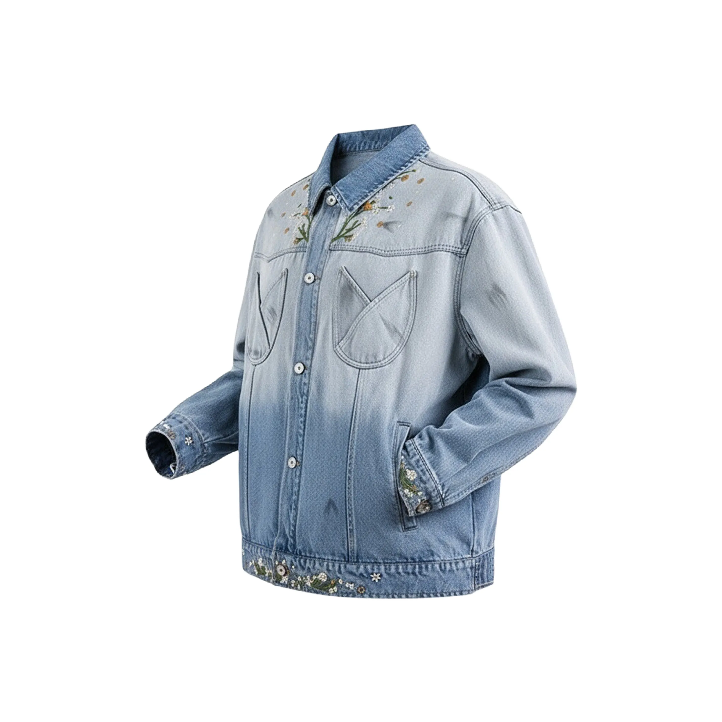 FA2LO Синий Унисекс Джинсовые куртки