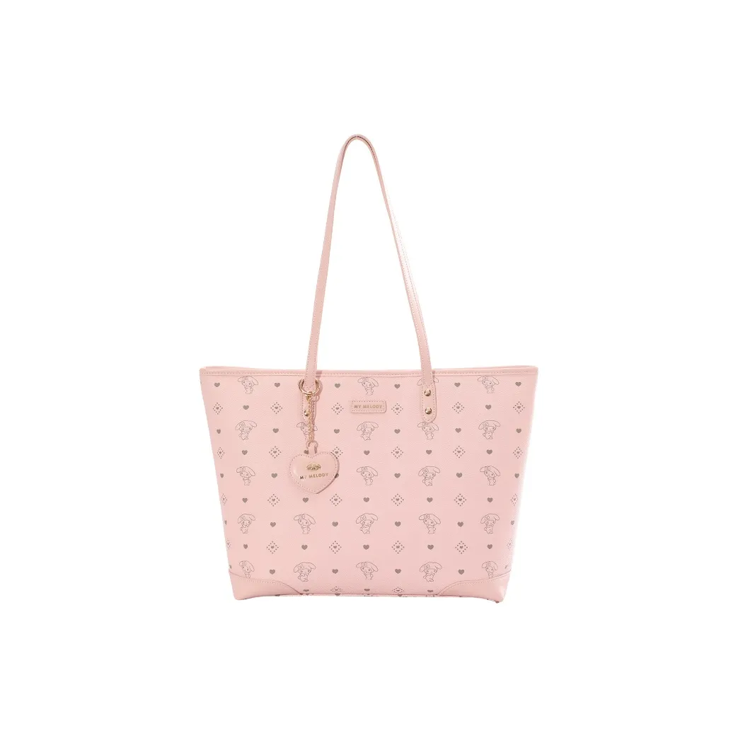 Sanrio Melodi Синтетическая кожа Сумка через плечо Средняя Женская Розовая