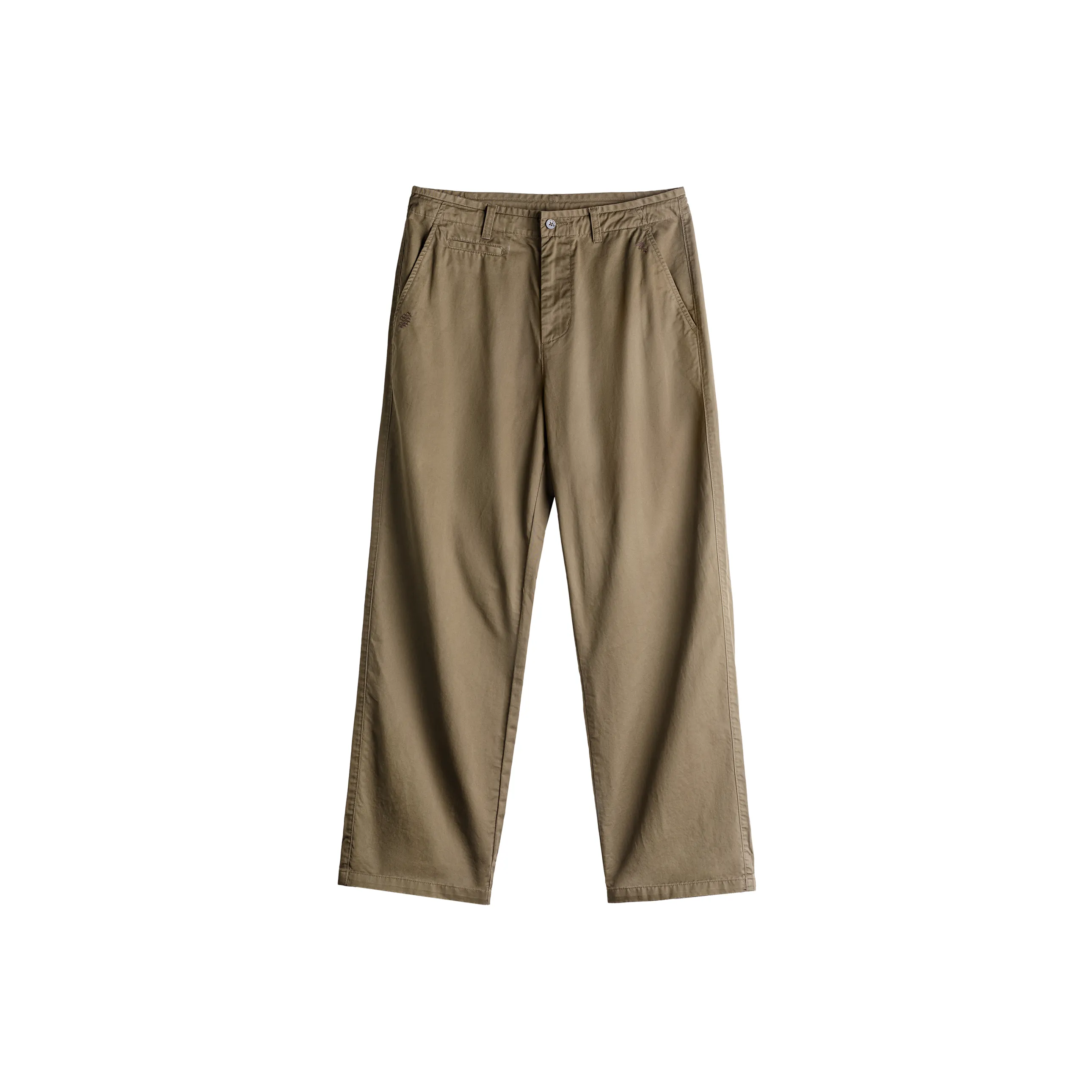 MADEN Хаки Унисекс Повседневные Брюки