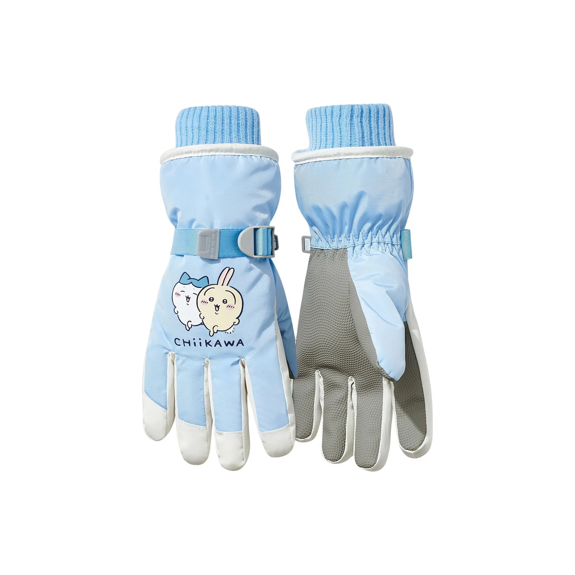 Chiikawa Полиэстер Спортивные Перчатки Унисекс Далёкий Небесный