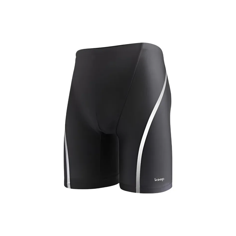 KEEP Черный Серебряный Радужный Мужские Плавательные Шорты