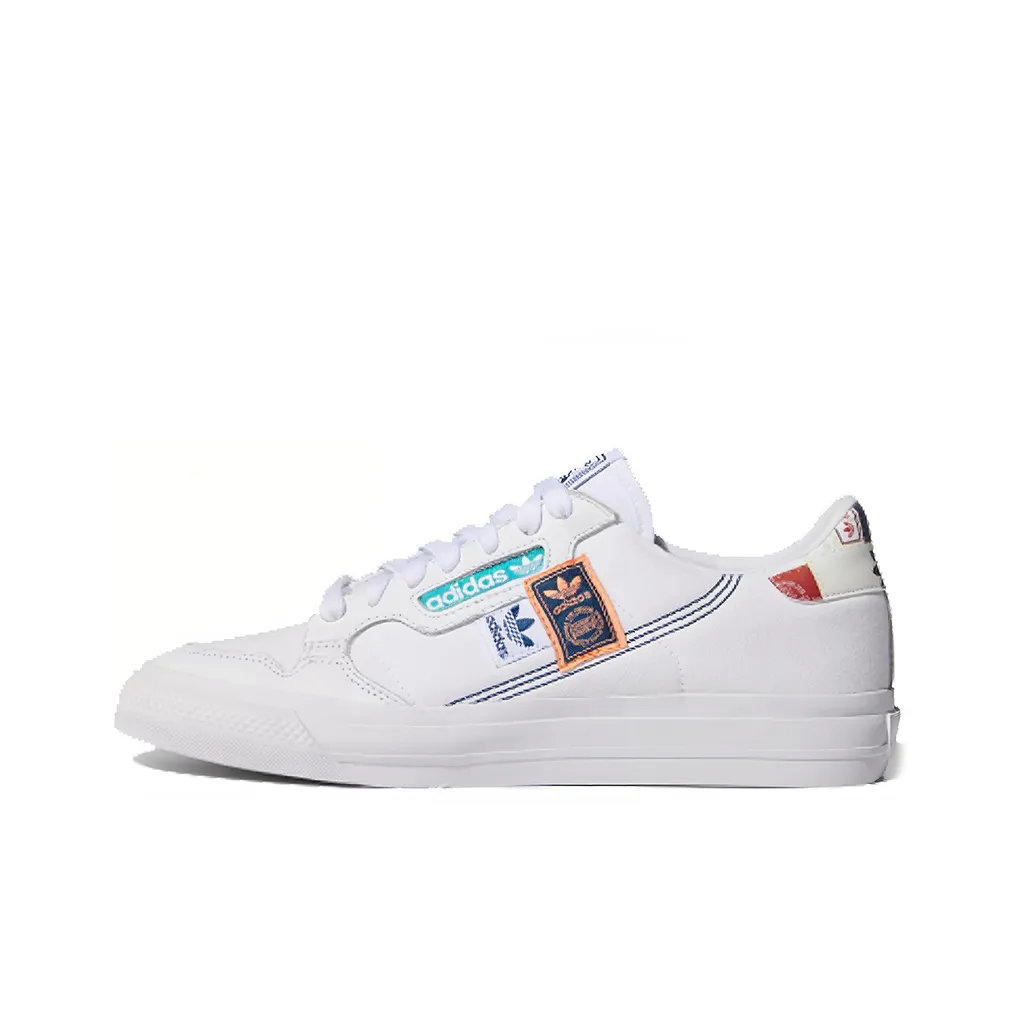 Adidas Originals Continental Vulc Slip-Resistant Abrasion-Resistant Low Top Скейтборд Кроссовки