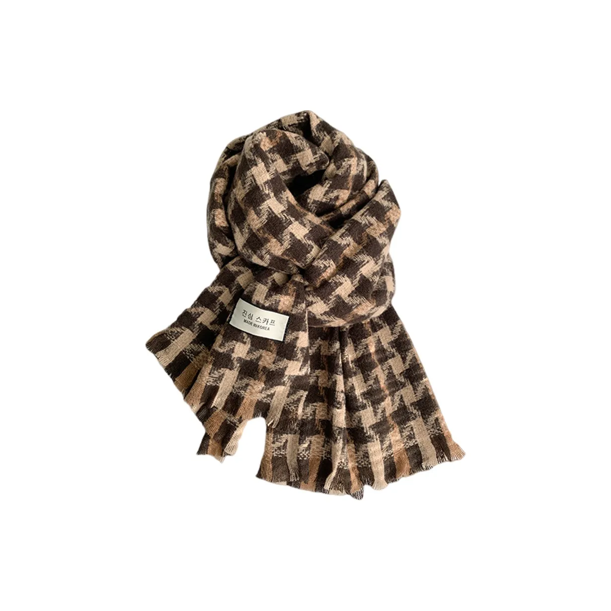 VINEY Полиэстер Трикотаж Шарфы Женские