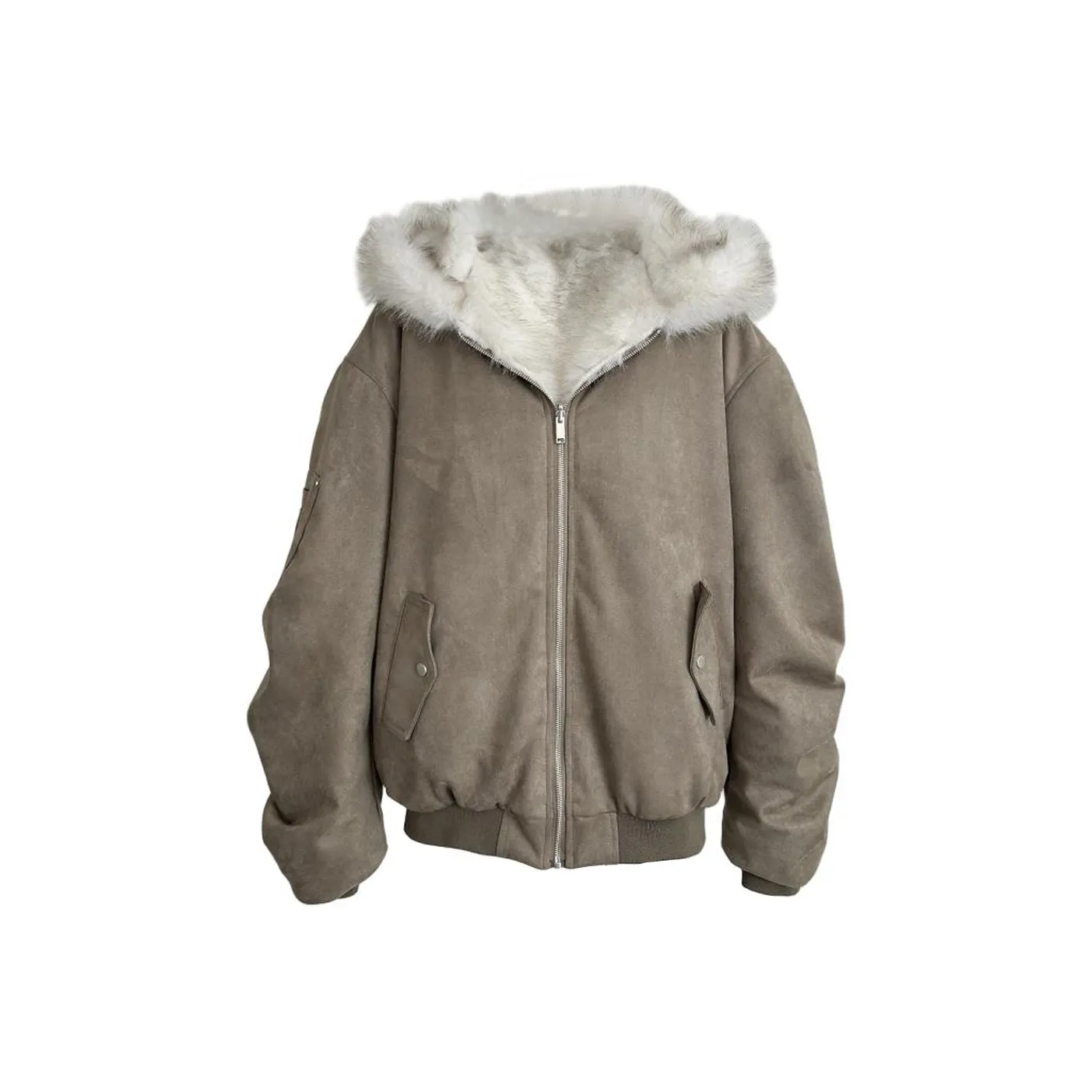 STGX Серебряный Frost Серый Женские Вельветовые Куртки