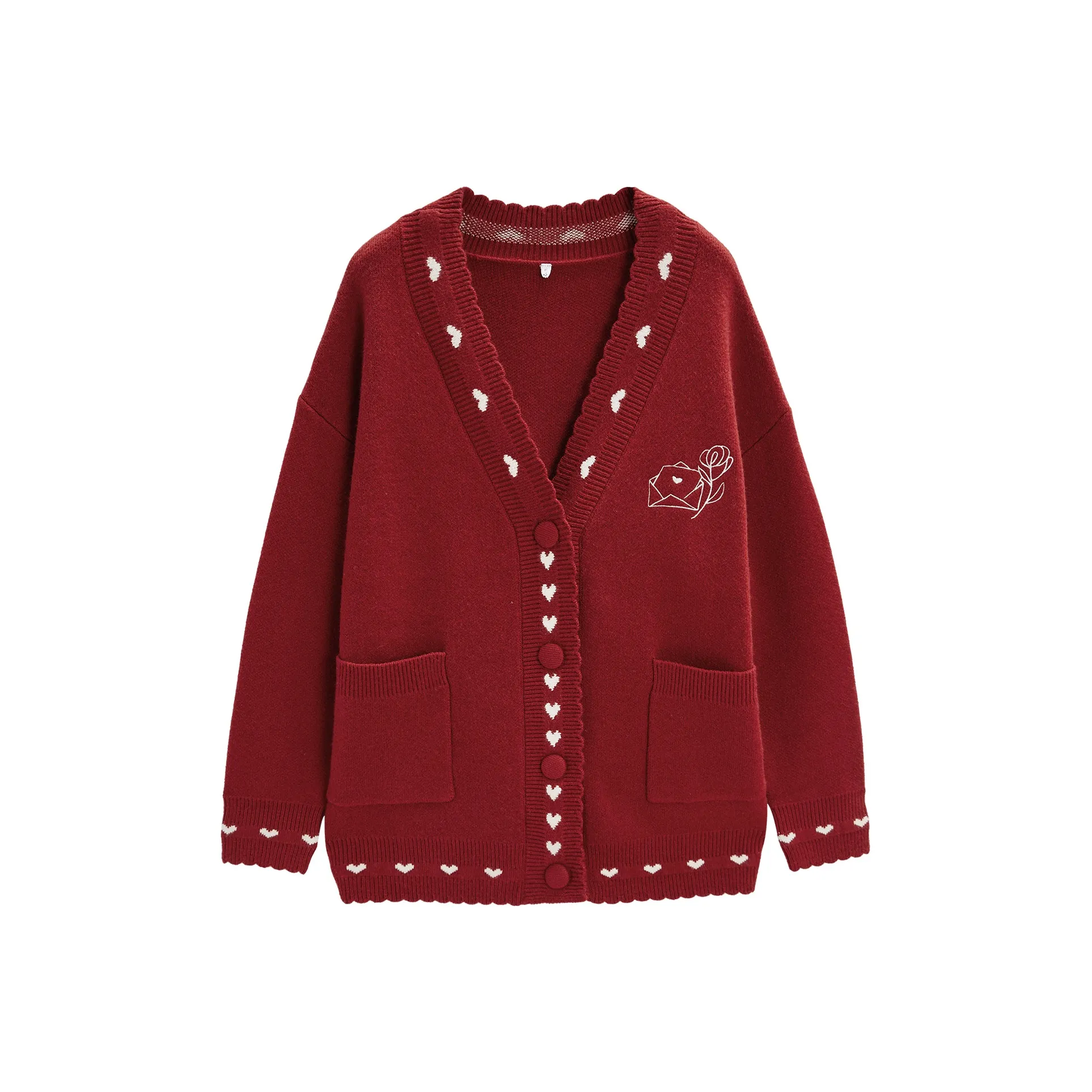 AIYIFU Красный Женский Куртки