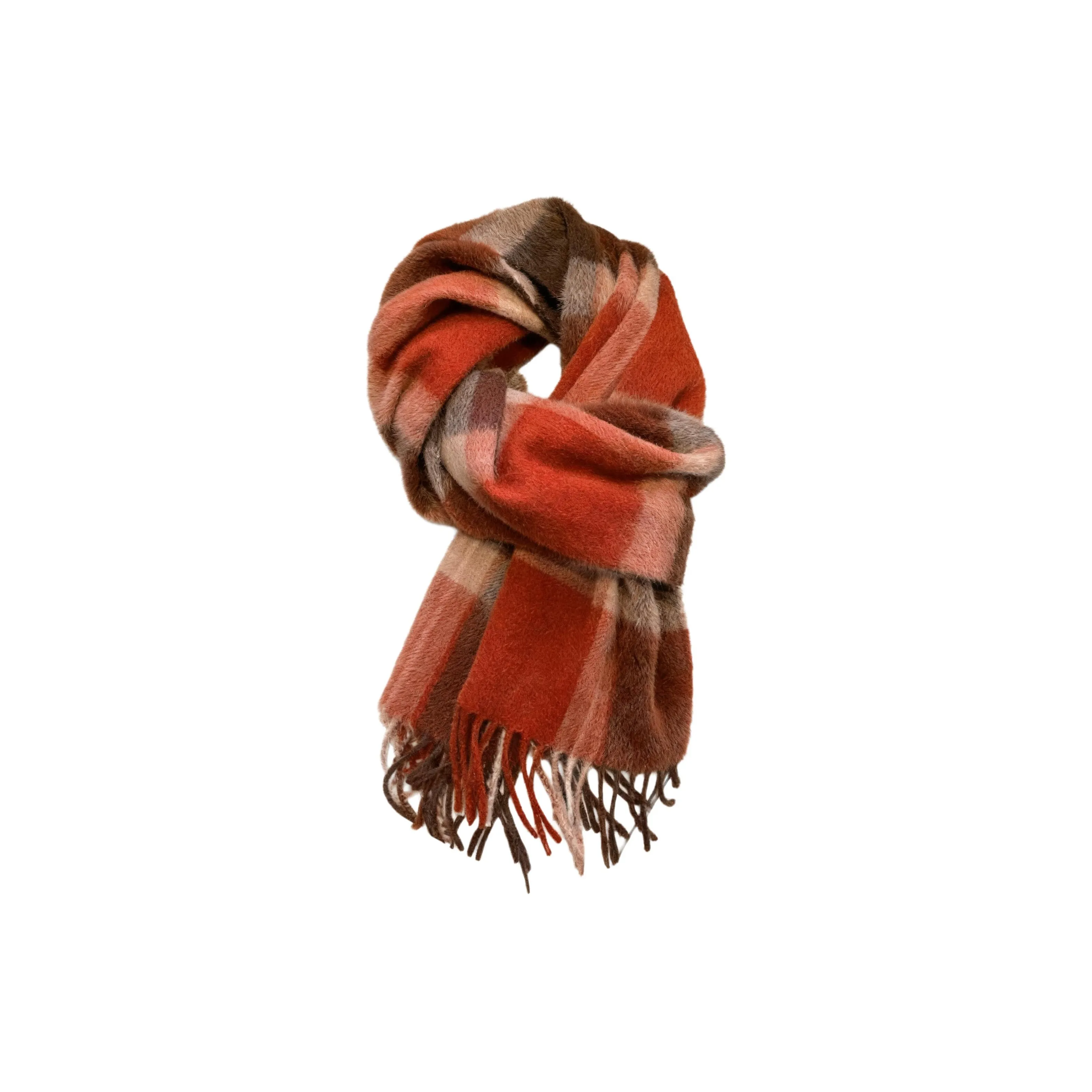 SENJIALUO 100% шерсть Вязаные шарфы Унисекс