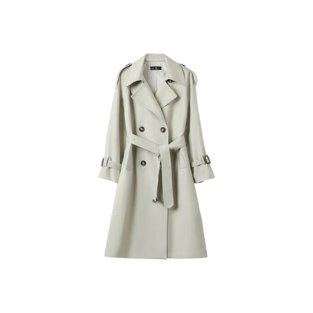 DITB Шалфей Зеленый Женский Тренч