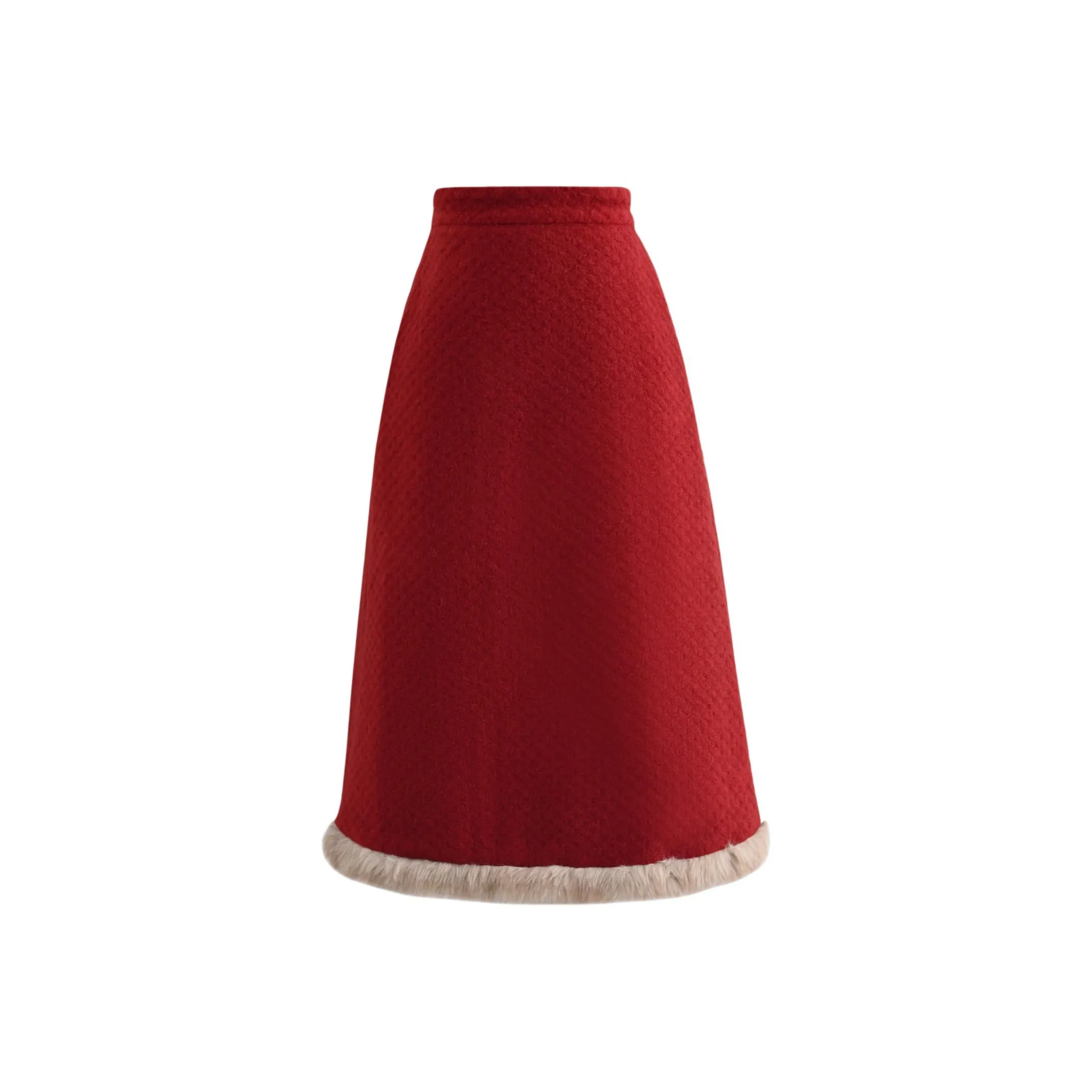 SNBL Красный Женские Повседневные Длинные Юбки