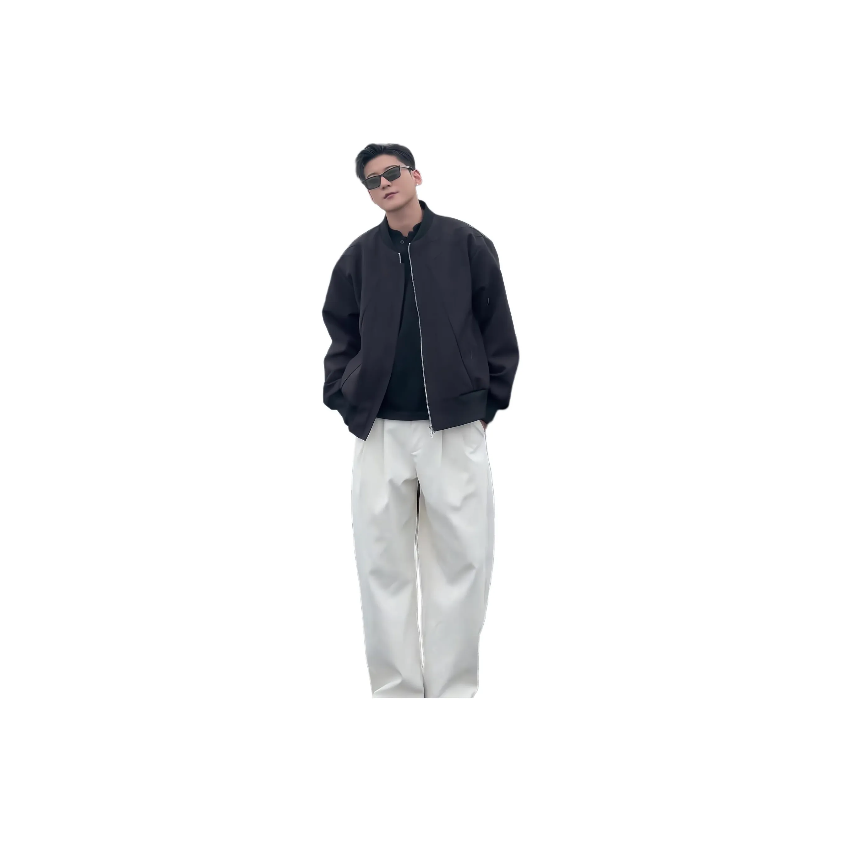 SONGXIER Черный Утолщенный и с флисовой подкладкой унисекс куртки