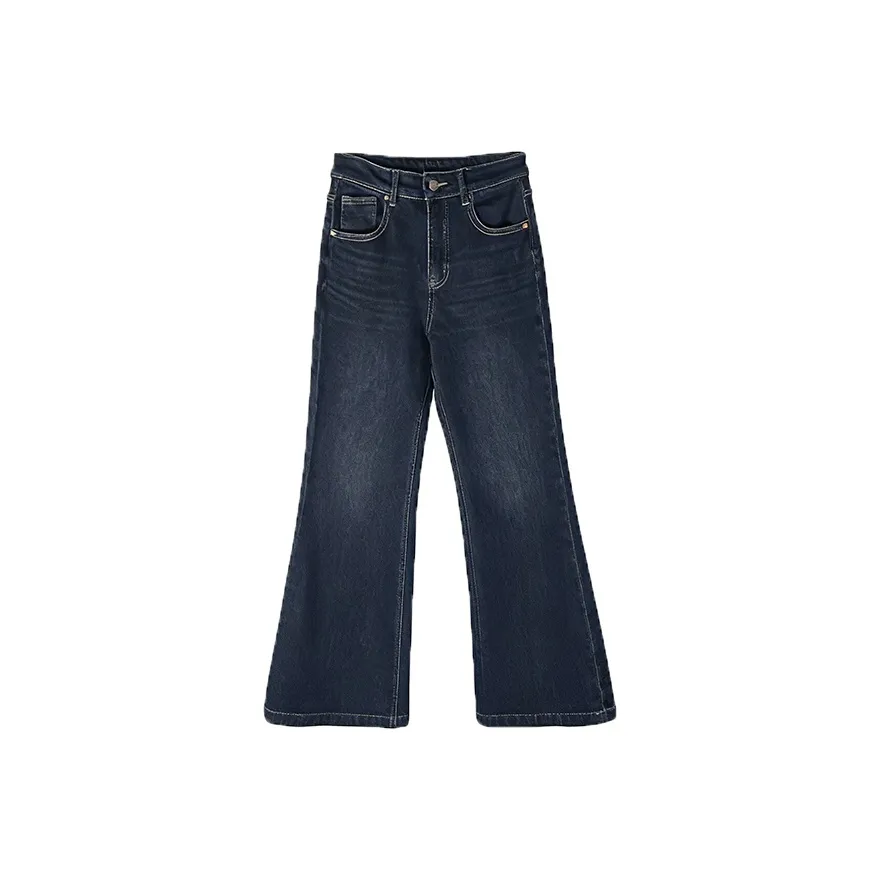 FOSS PHIL Синий Серый Женские Джинсы