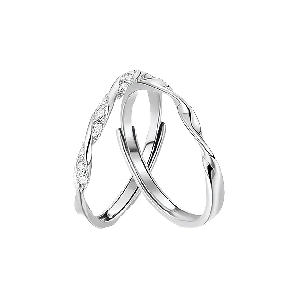 QIANFANGDAHUANGYE Циркон Нефритовые кольца Унисекс