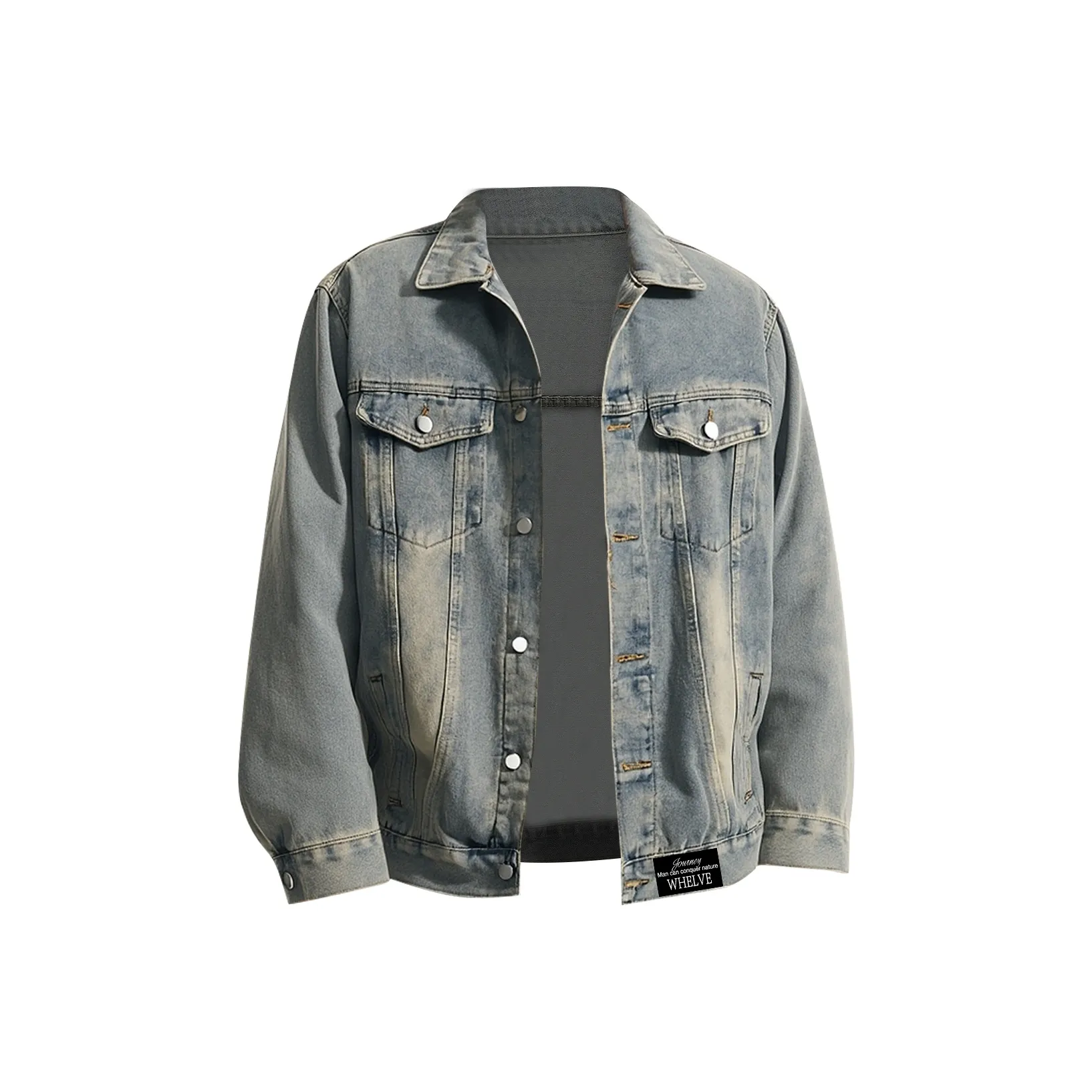 WHELVE Унисекс Джинсовые Куртки