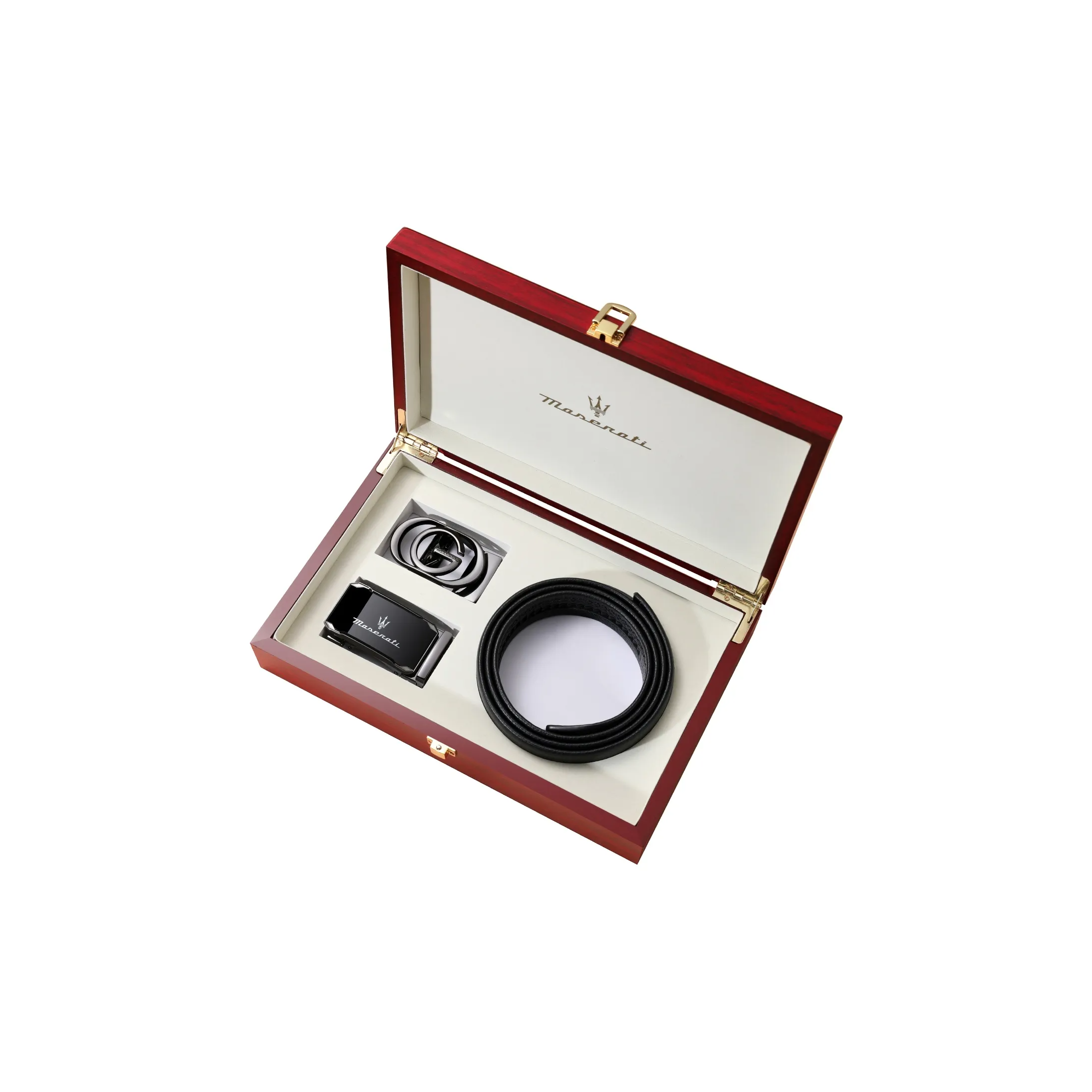 Maserati Коровья кожа Ремень Мужской Роскошный Металлический 3,5 см Ремень