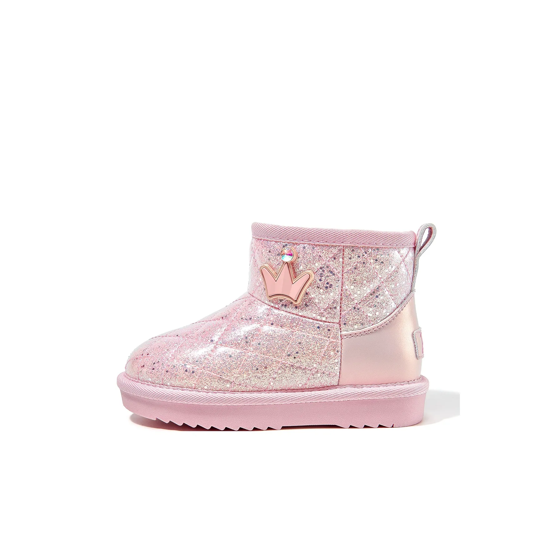 Барби Детские зимние сапоги розовые Kids