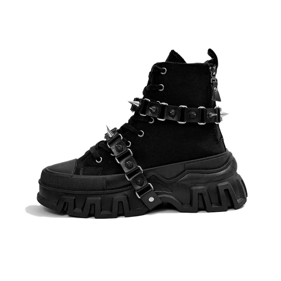 SLnU★3 Повседневная обувь Высокий топ Унисекс