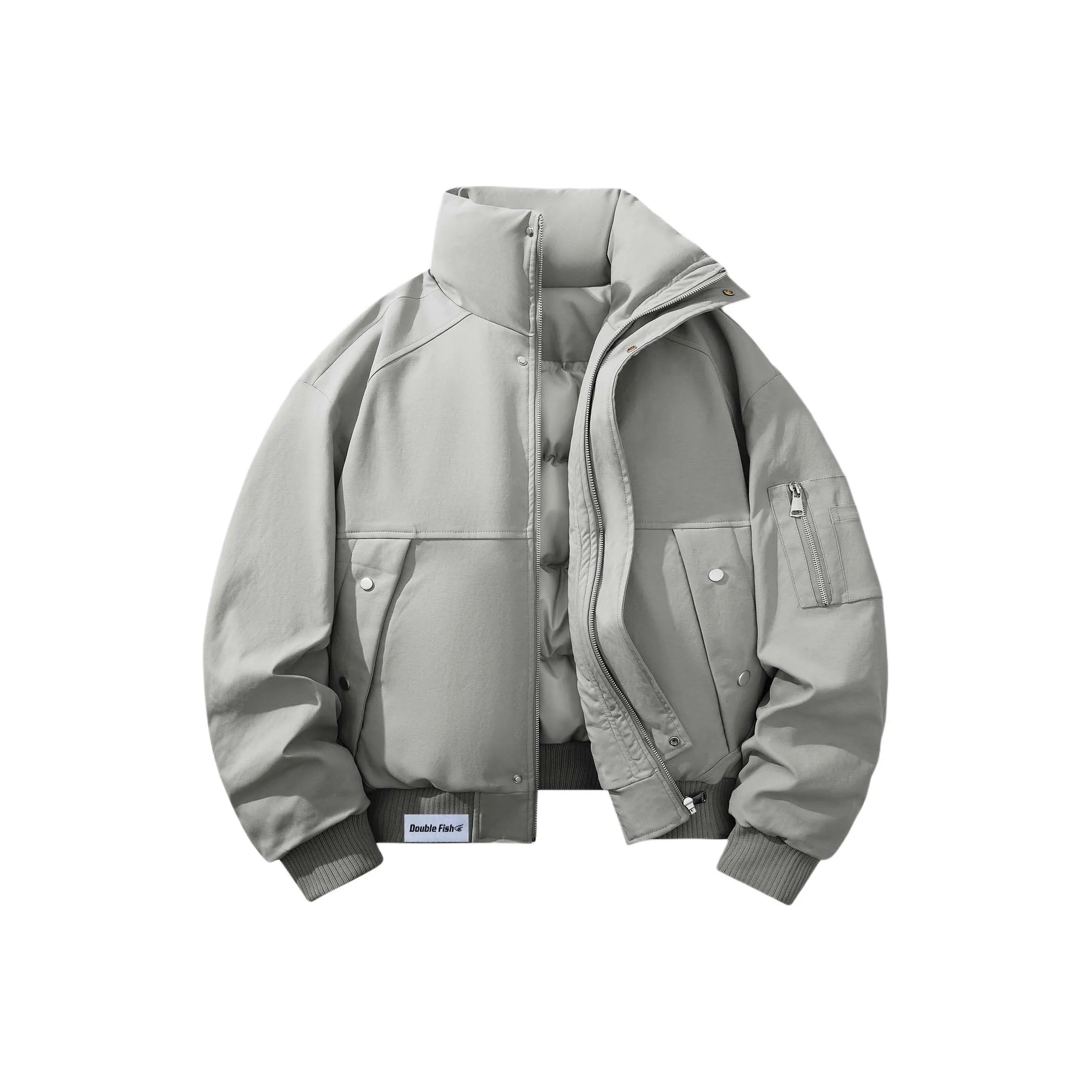 DOUBLEFISH Хлопковый пуховик унисекс