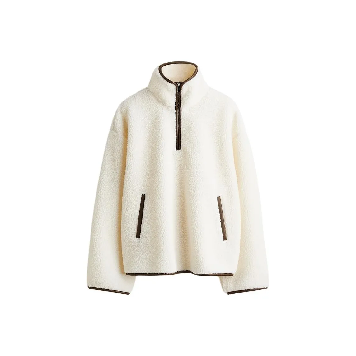 H M Белый Женский Свитшот