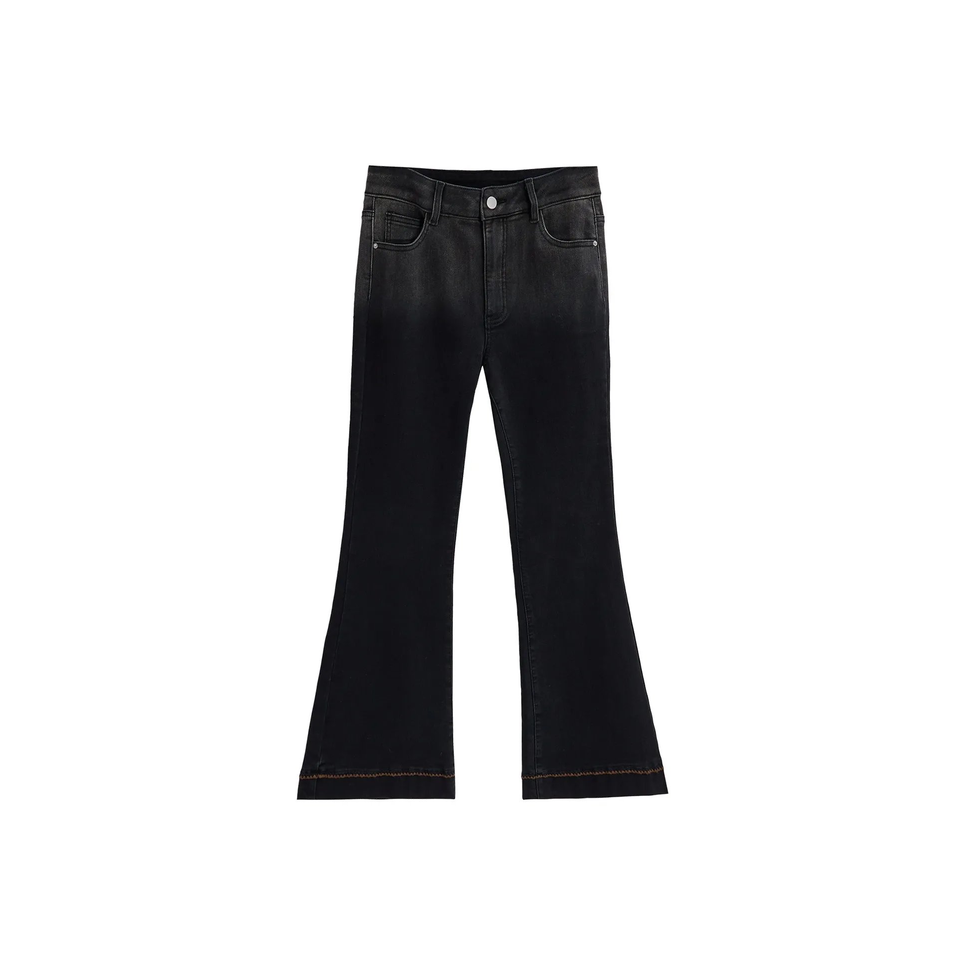 AIYIFU Джинсы черные женские