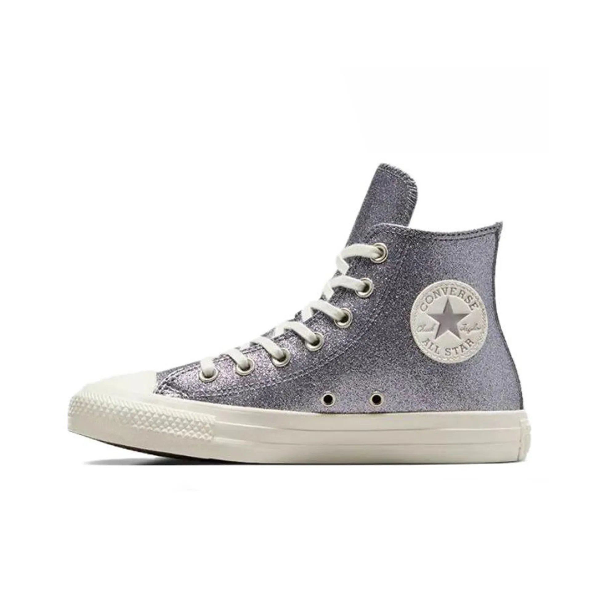 Конверс All Star Износостойкое покрытие Амортизация Высокие кеды Женские Серые
