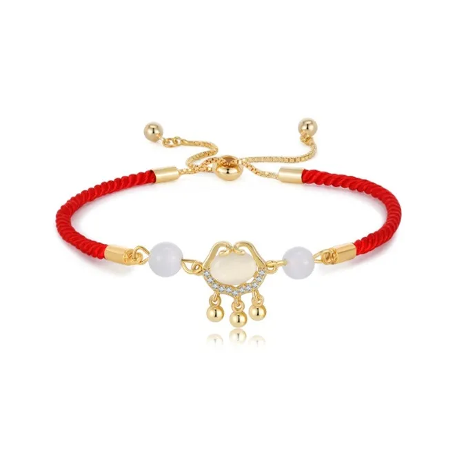 HAZYOU Браслеты с шнурками из смолы Женские