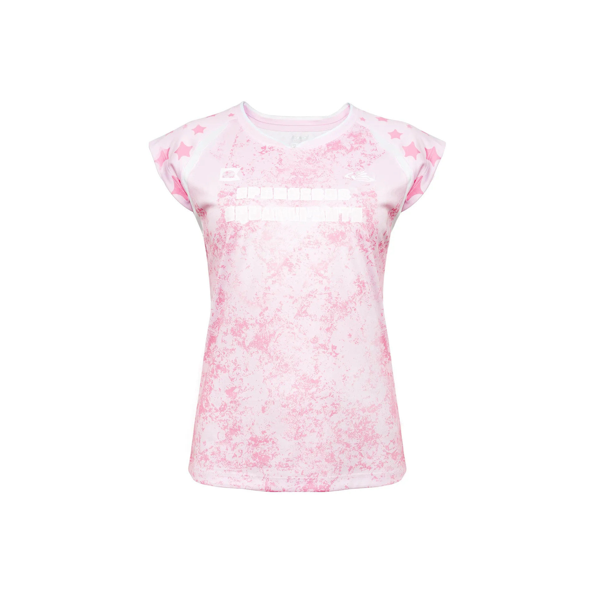 Кавасаки x HAIMIANBAOBAOLIANMING Бадминтон Джерси Женские Короткий рукав T-рубашки