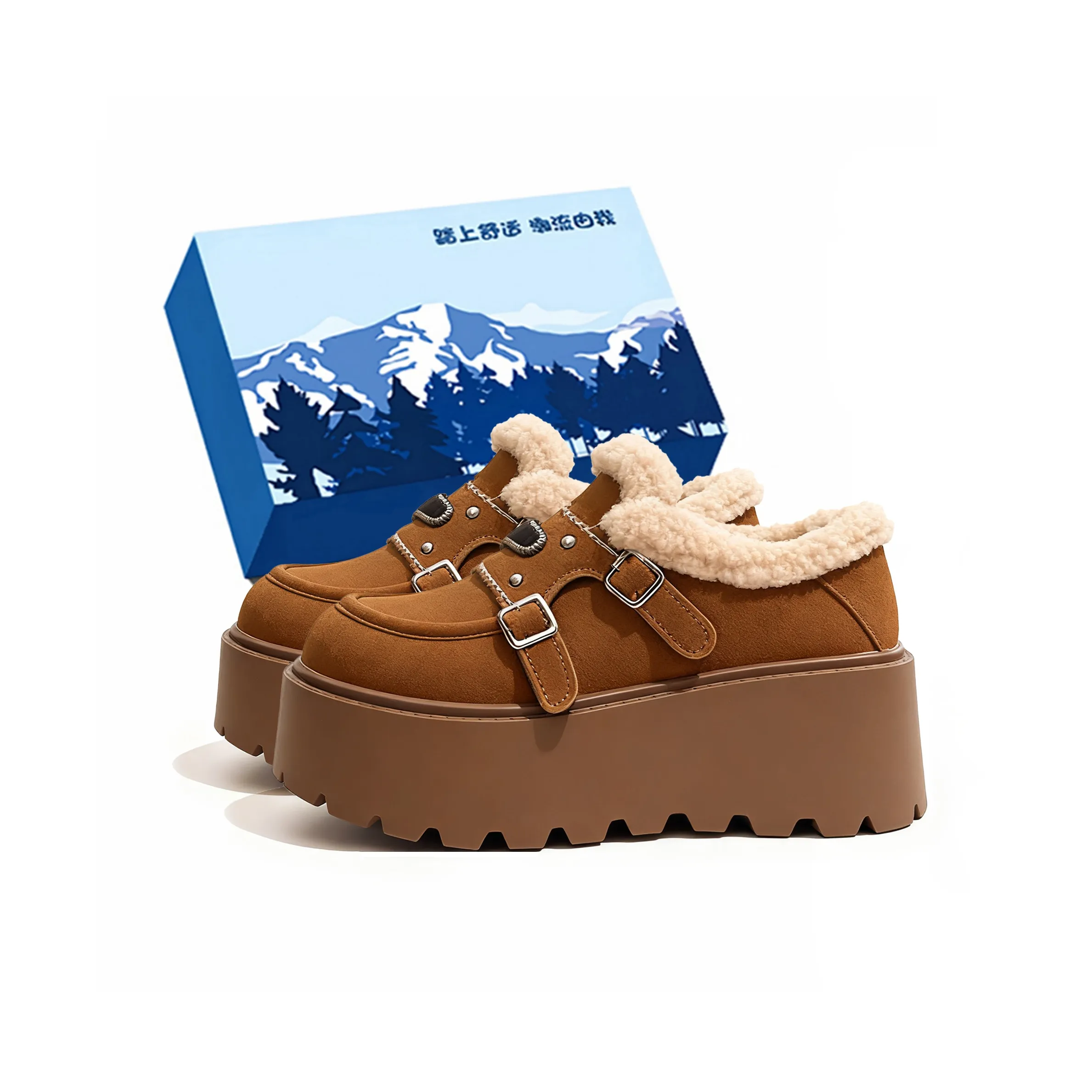 XIAOLUMILI Низкий топ Утепленная обувь Женская