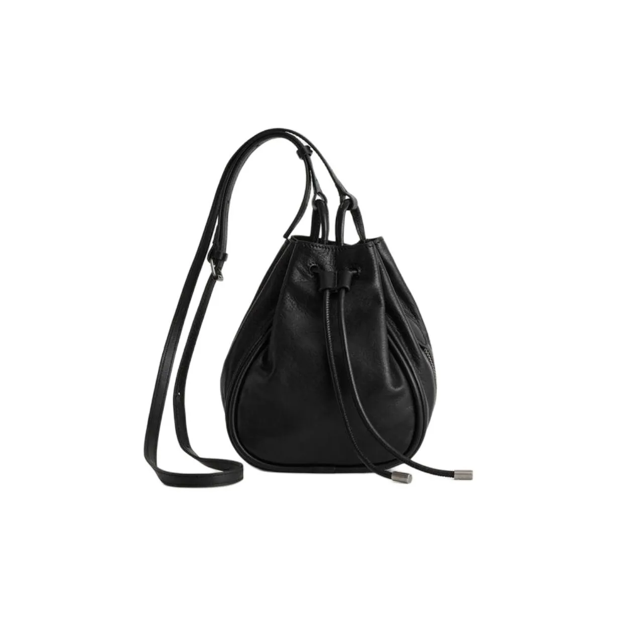 ZARA Collaboration Овчина Сумки через плечо Женские Черный