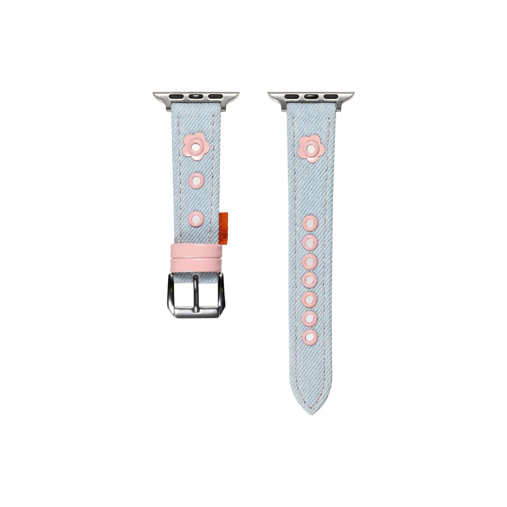 WOZUISHUAI Ремень Apple Совместимость Деним Материал