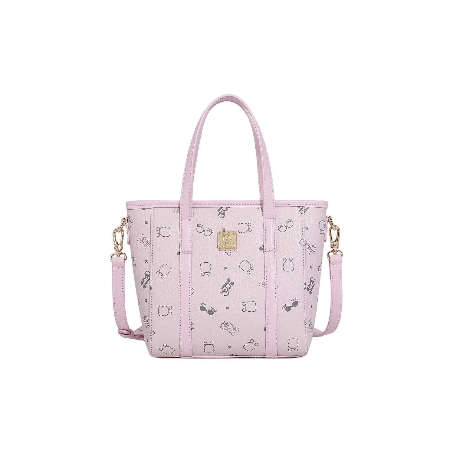 BOBDOG ПУ (полиуретан) Сумка Стандартная Женская Розовая
