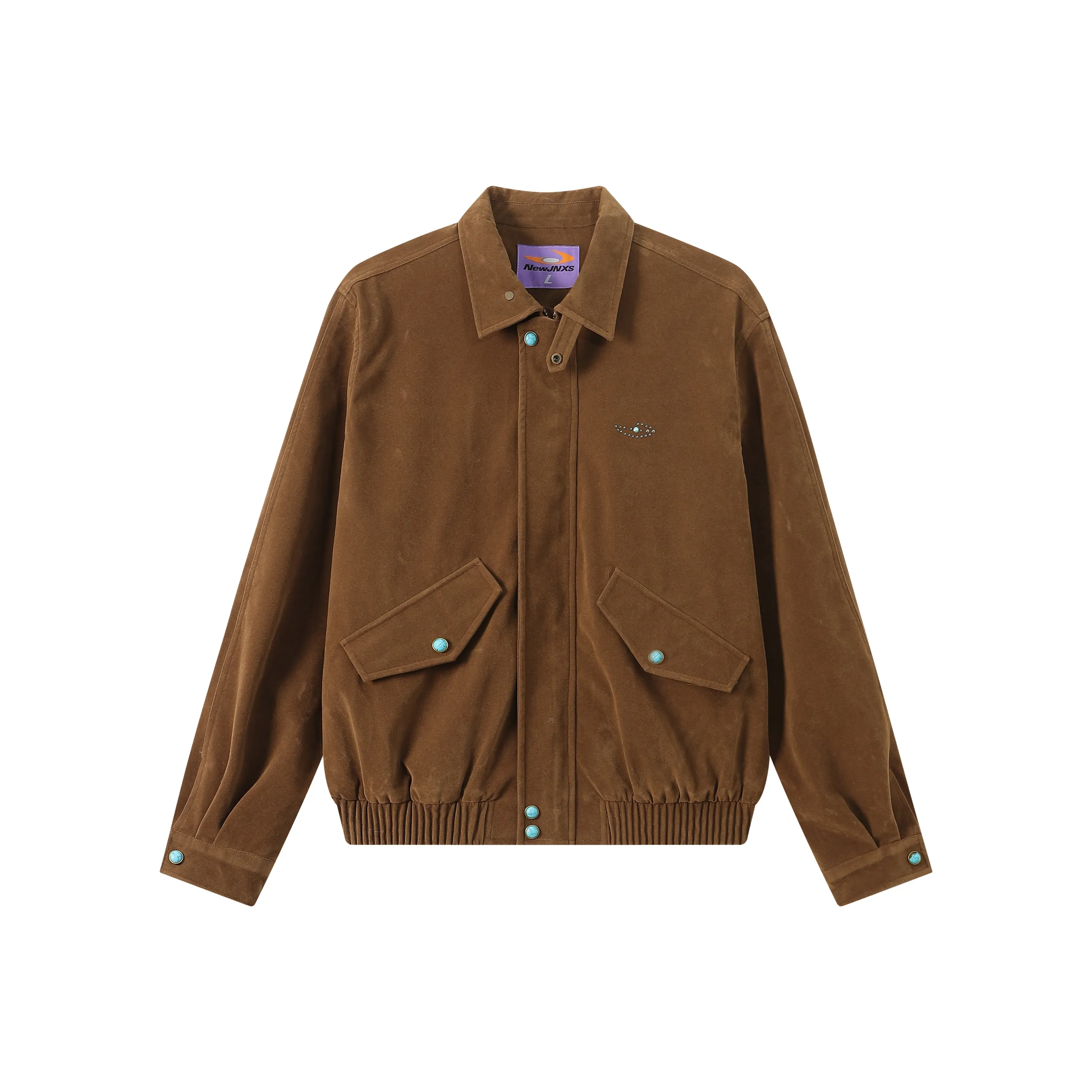 NewJnxs Song of The Wanderer Кожаная куртка унисекс