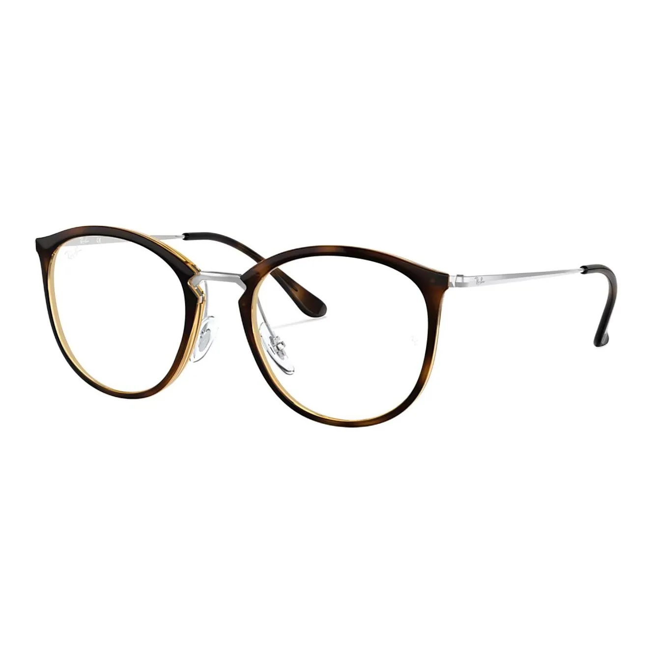 RayBan Пластик Круглые Оправы для очков Унисекс Черепаховый