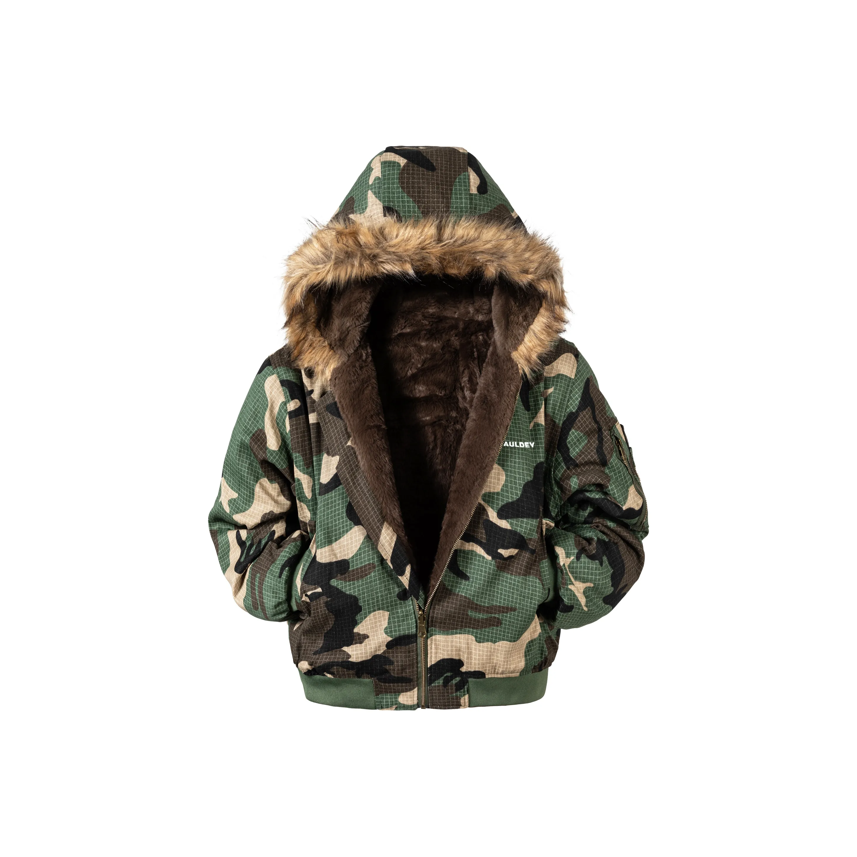 AULDEY Камуфляж Унисекс Пуховики