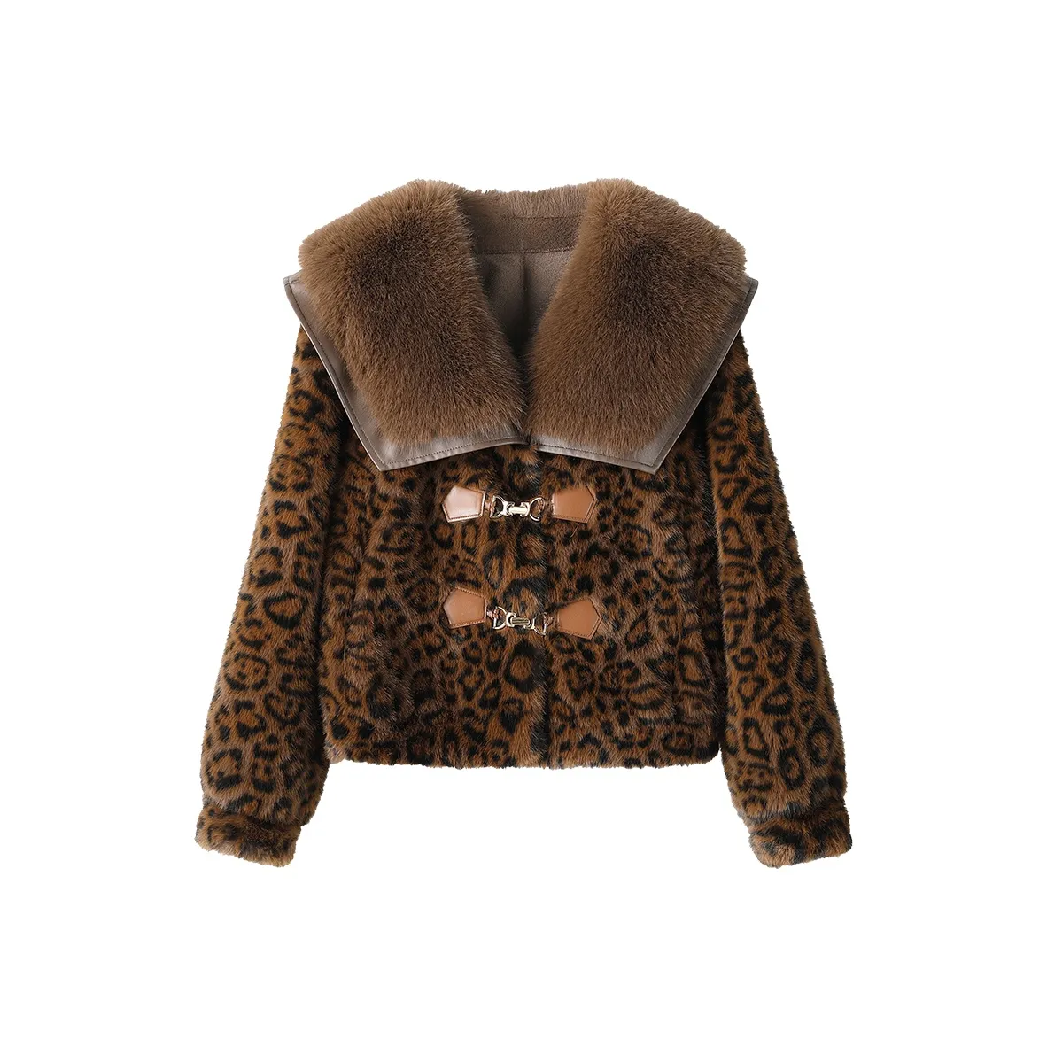 DITB Кофе Женские Бархатные Куртки