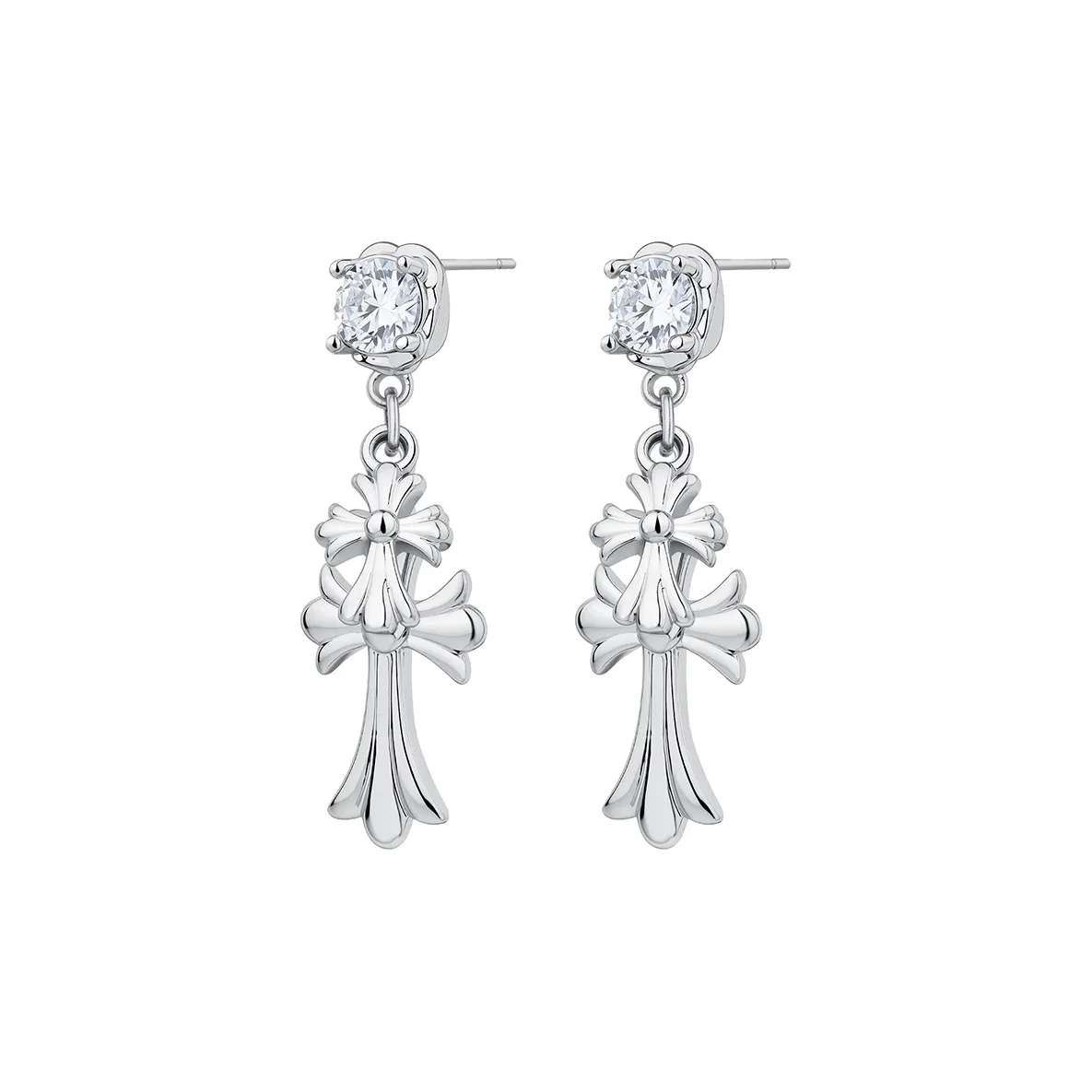 MISS XIA JWY Серьги из меди с серебряным покрытием унисекс