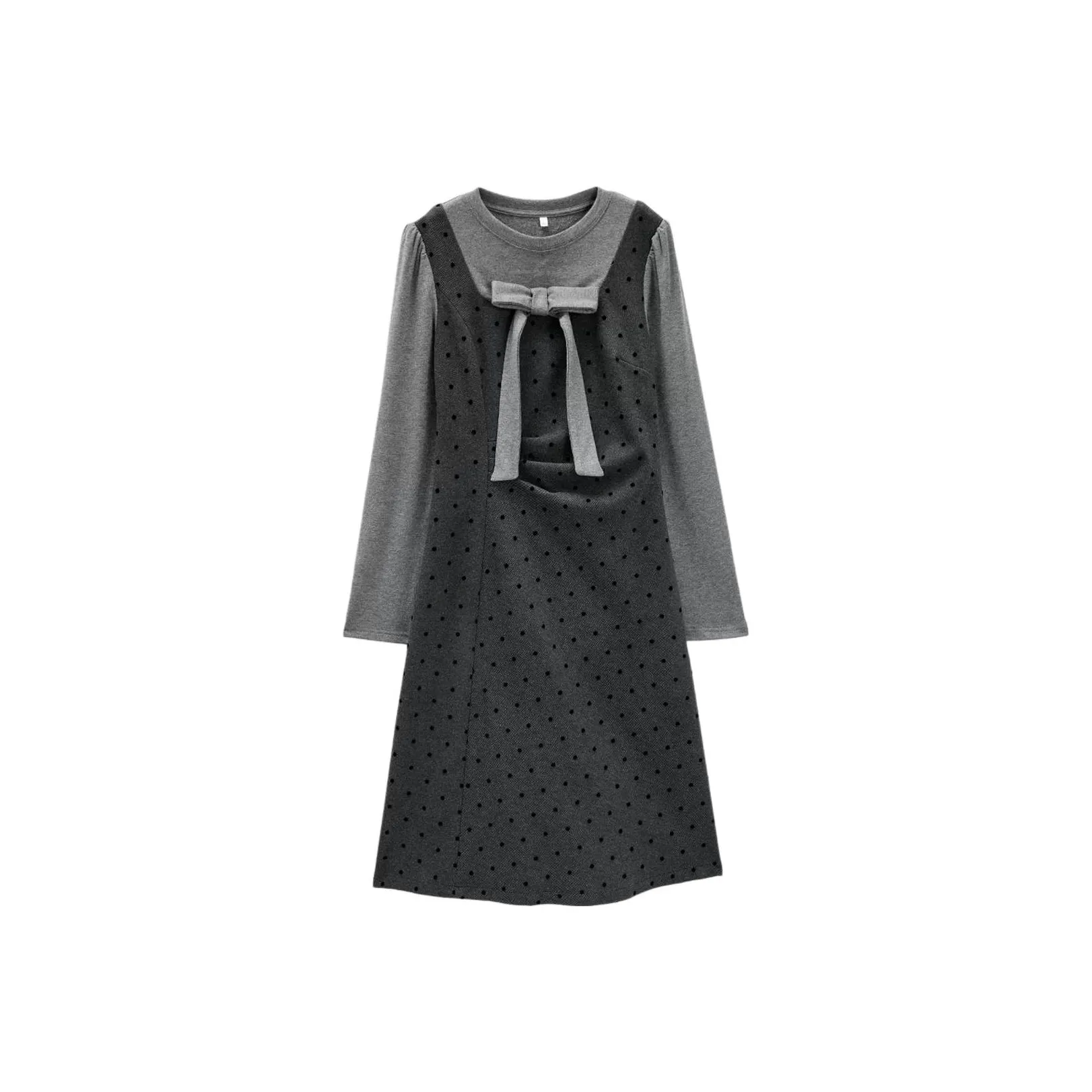 AIYIFU Длинное платье с длинными рукавами женское