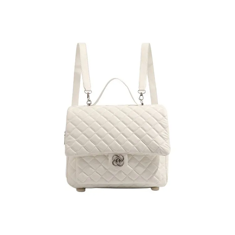 Jade En Plus ПУ (полиуретан) Рюкзак Женские Молочный Белый Принцесса Розовый