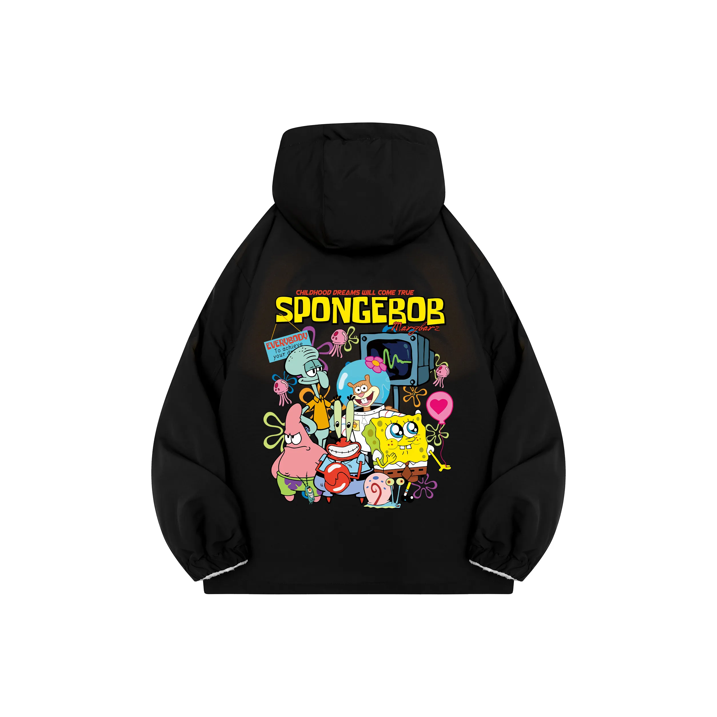 SPONGEBOB SQUAREPANTS Пуховик Унисекс