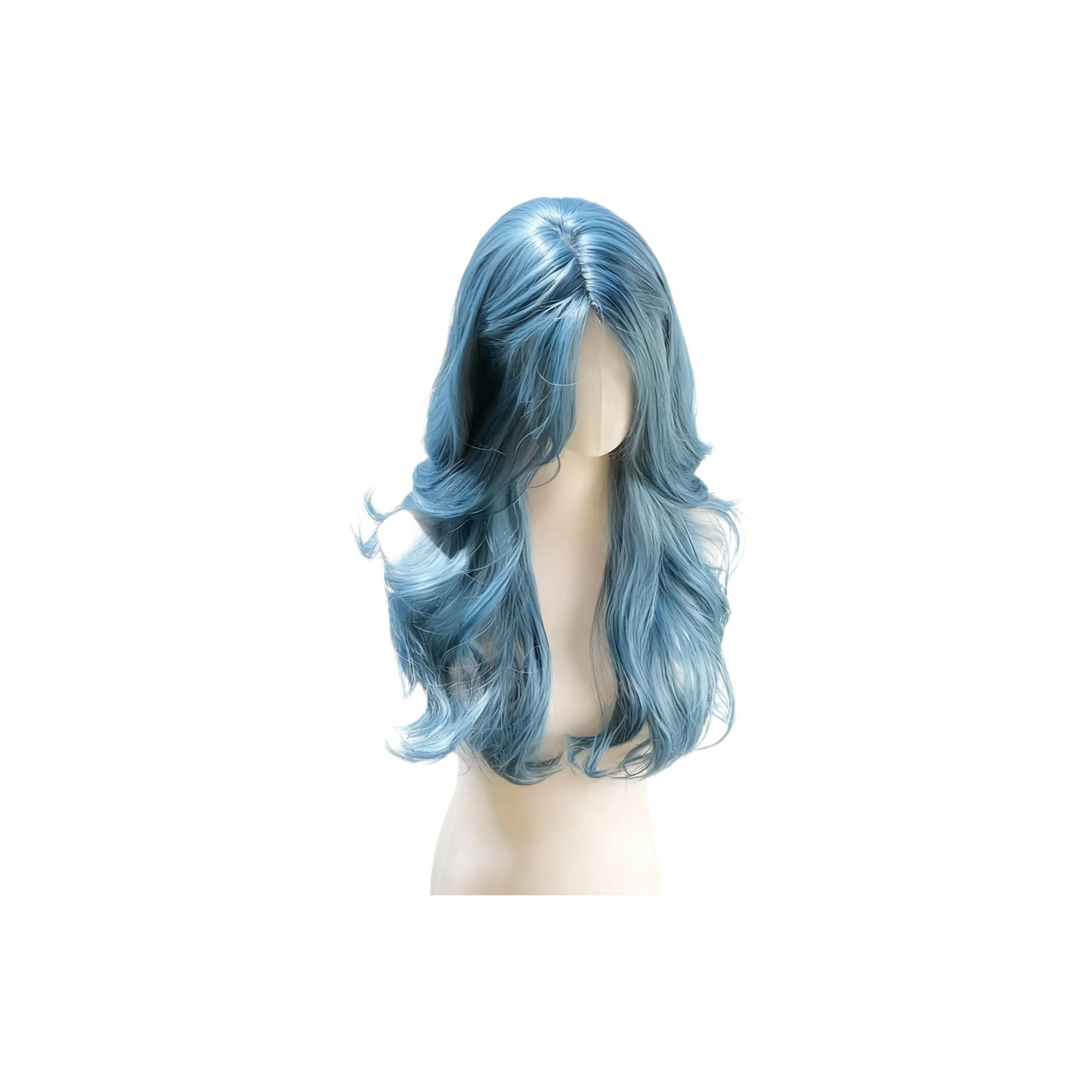 Sweet Pillow House Синий Перук Длинные Вьющиеся Волосы Высокая Температура Пряжа